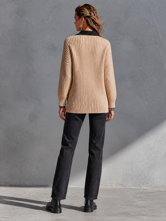 Odilia — Cardigan in maglia con tasche