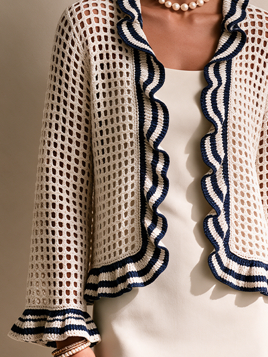 Pellegrina — Cardigan a righe