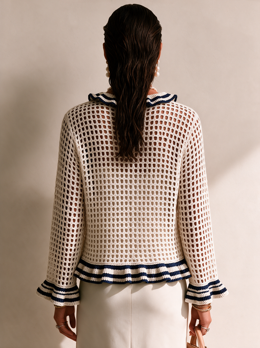 Pellegrina — Cardigan a righe