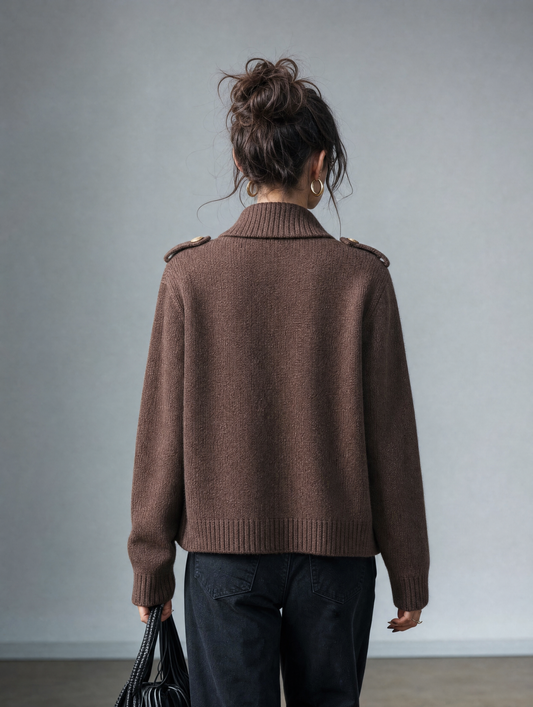 Eufemia — Cardigan doppiopetto