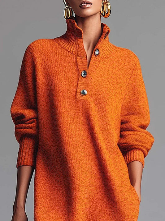 Luisa — Abito midi in maglia