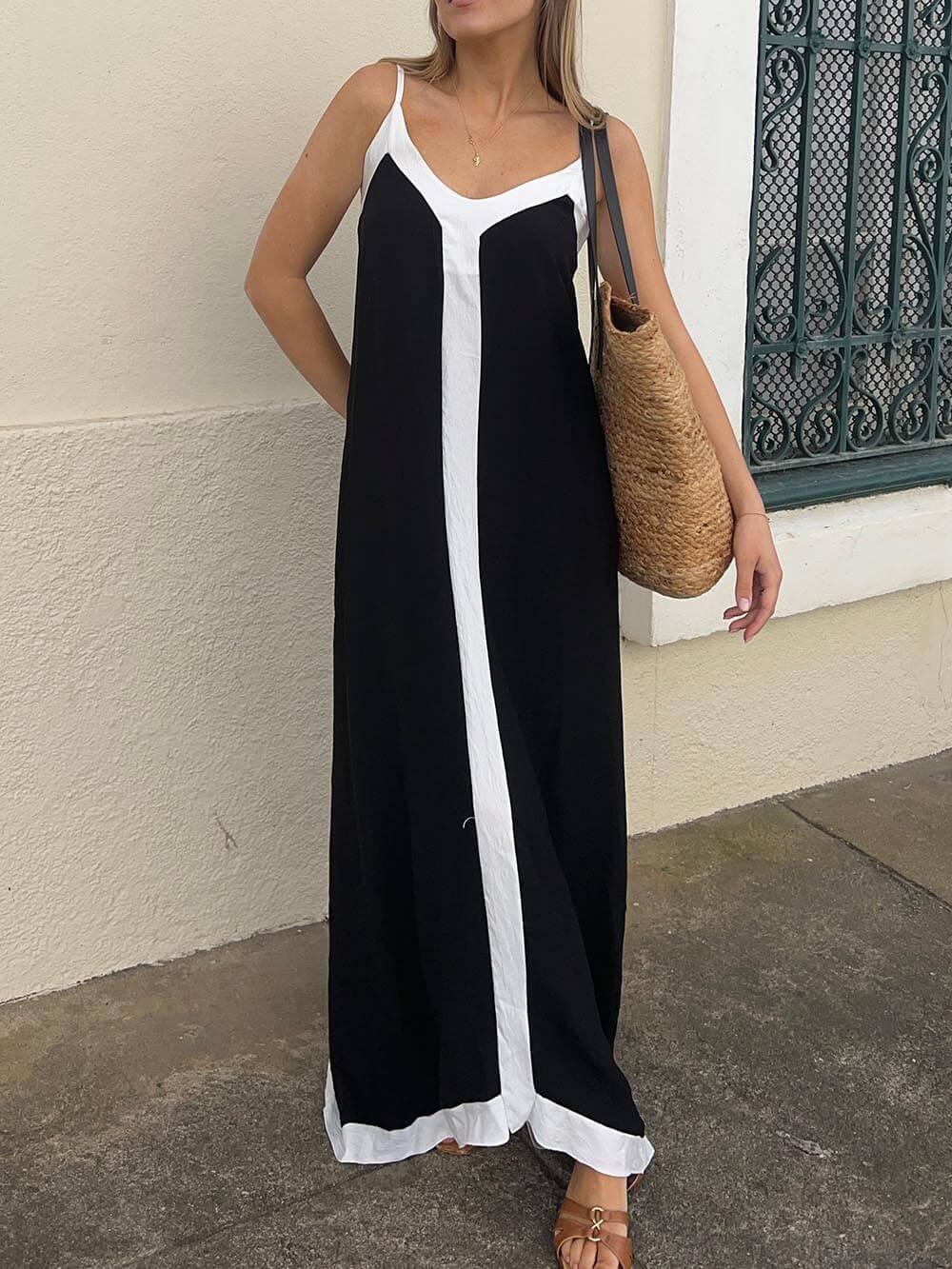 Raffaella — Abito midi color block