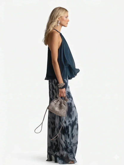 Costanza — Completo due pezzi in chiffon