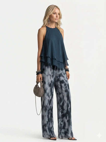 Costanza — Completo due pezzi in chiffon