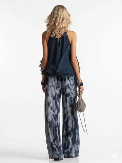 Costanza — Completo due pezzi in chiffon