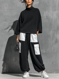 Antonella — Completo sportivo in maglia color block