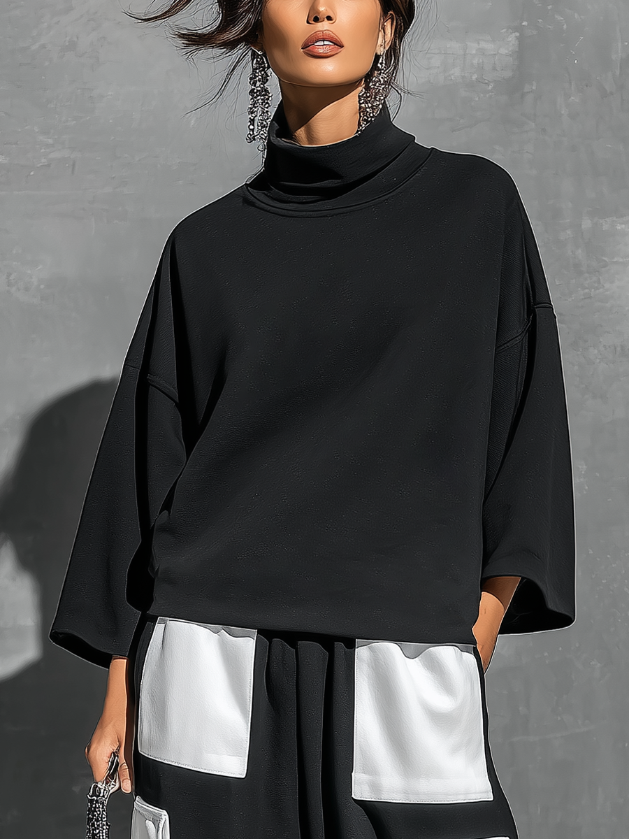 Antonella — Completo sportivo in maglia color block