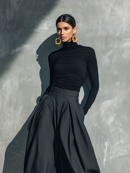 Federica — Completo due pezzi in maglia elasticizzata