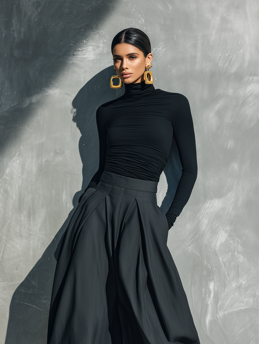 Federica — Completo due pezzi in maglia elasticizzata