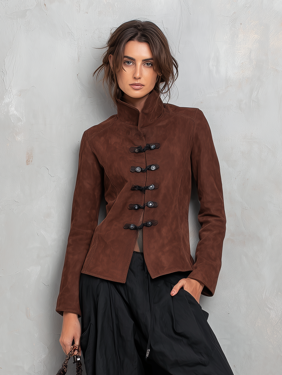 Giorgia — Completo due pezzi in maglia con pantaloni