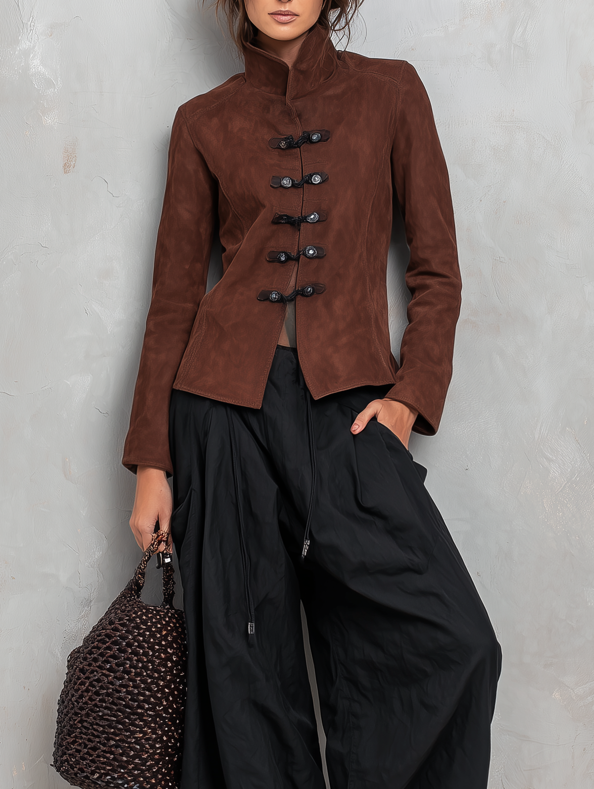 Giorgia — Completo due pezzi in maglia con pantaloni