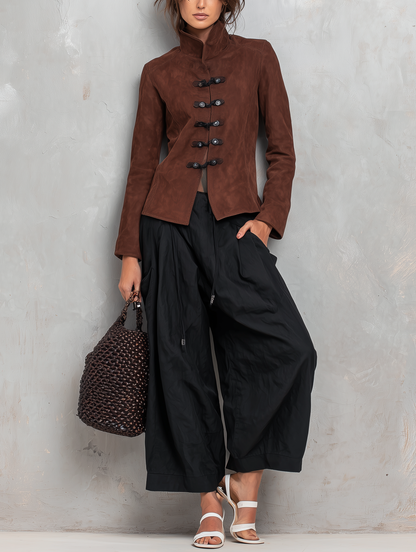 Giorgia — Completo due pezzi in maglia con pantaloni