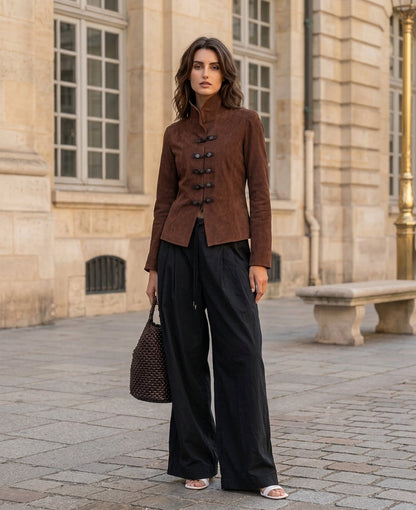 Giorgia — Completo due pezzi in maglia con pantaloni