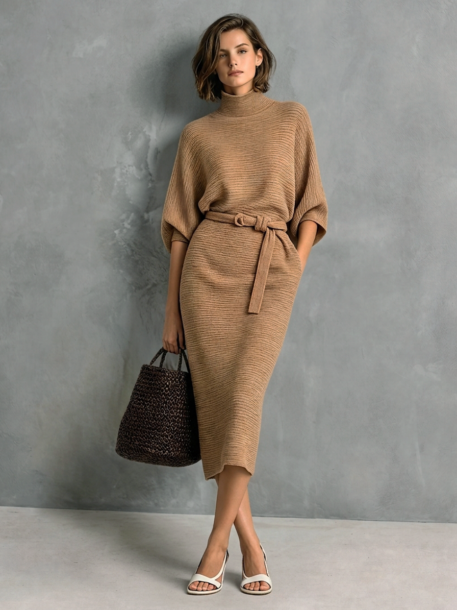 Lalla — Abito midi in maglia