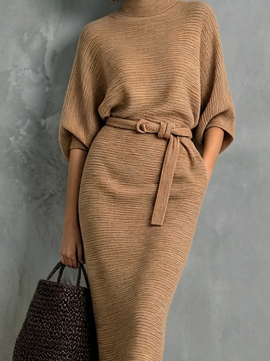 Lalla — Abito midi in maglia