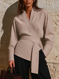 Tullia — Blusa in cotone a righe