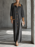 Letizia Maria — Abito in maglia grigio