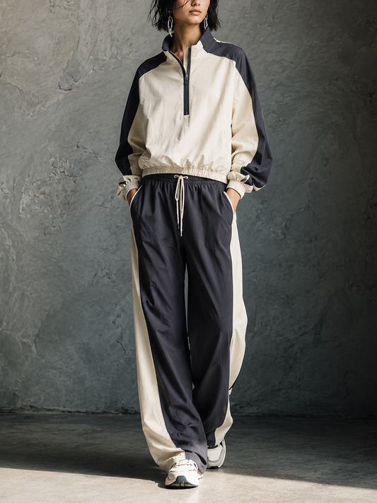 Liliana — Completo due pezzi color block