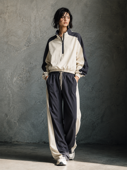 Liliana — Completo due pezzi color block
