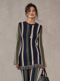 Albina — Maglione in maglia con girocollo