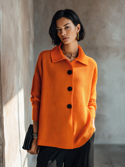 Angela — Top in maglia a coste
