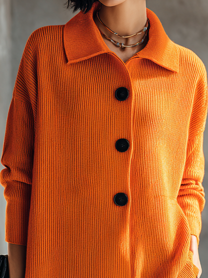 Angela — Top in maglia a coste