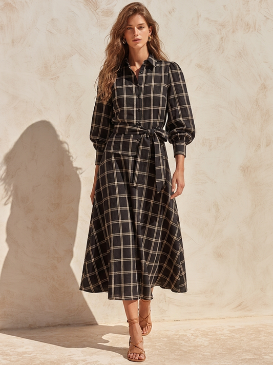 Susanna — Completo due pezzi in cotone con gonna lunga