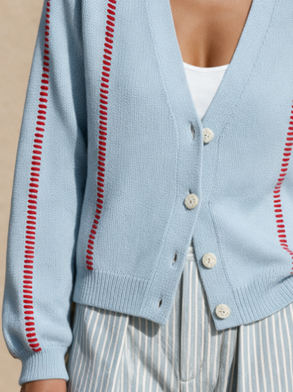 Aureliana — Cardigan con scollo a V