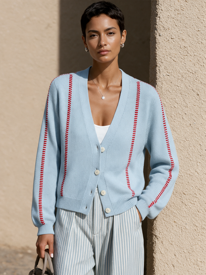 Aureliana — Cardigan con scollo a V