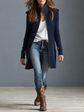 Modesta — Cardigan in maglia a coste con zip