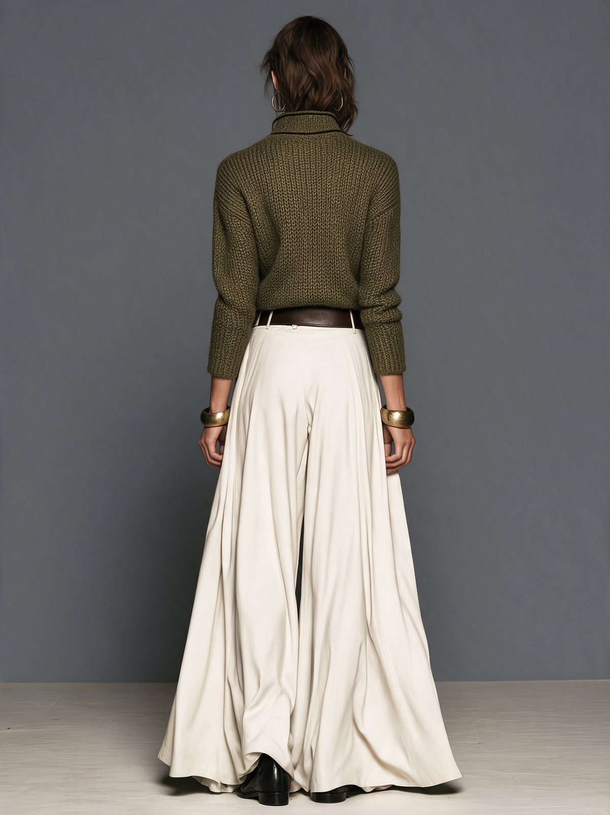 Isolina — Cardigan lungo in maglia