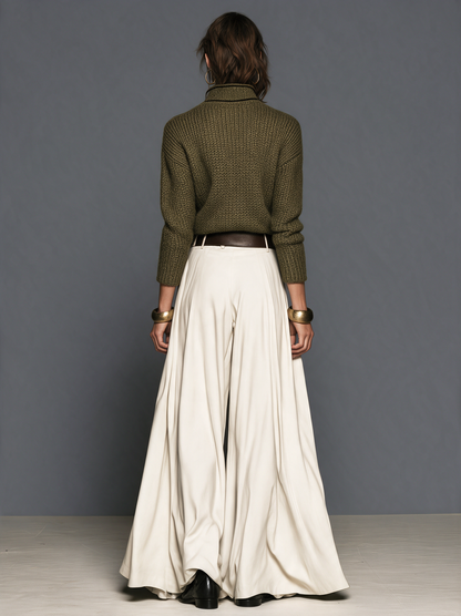 Isolina — Cardigan lungo in maglia