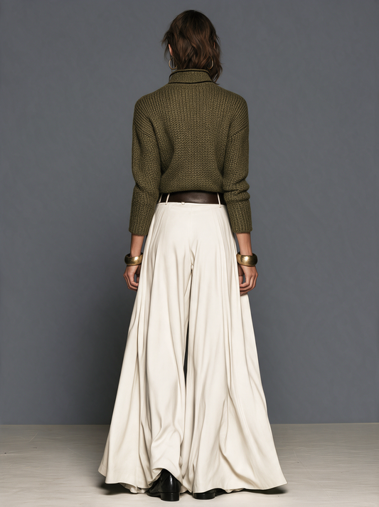 Isolina — Cardigan lungo in maglia