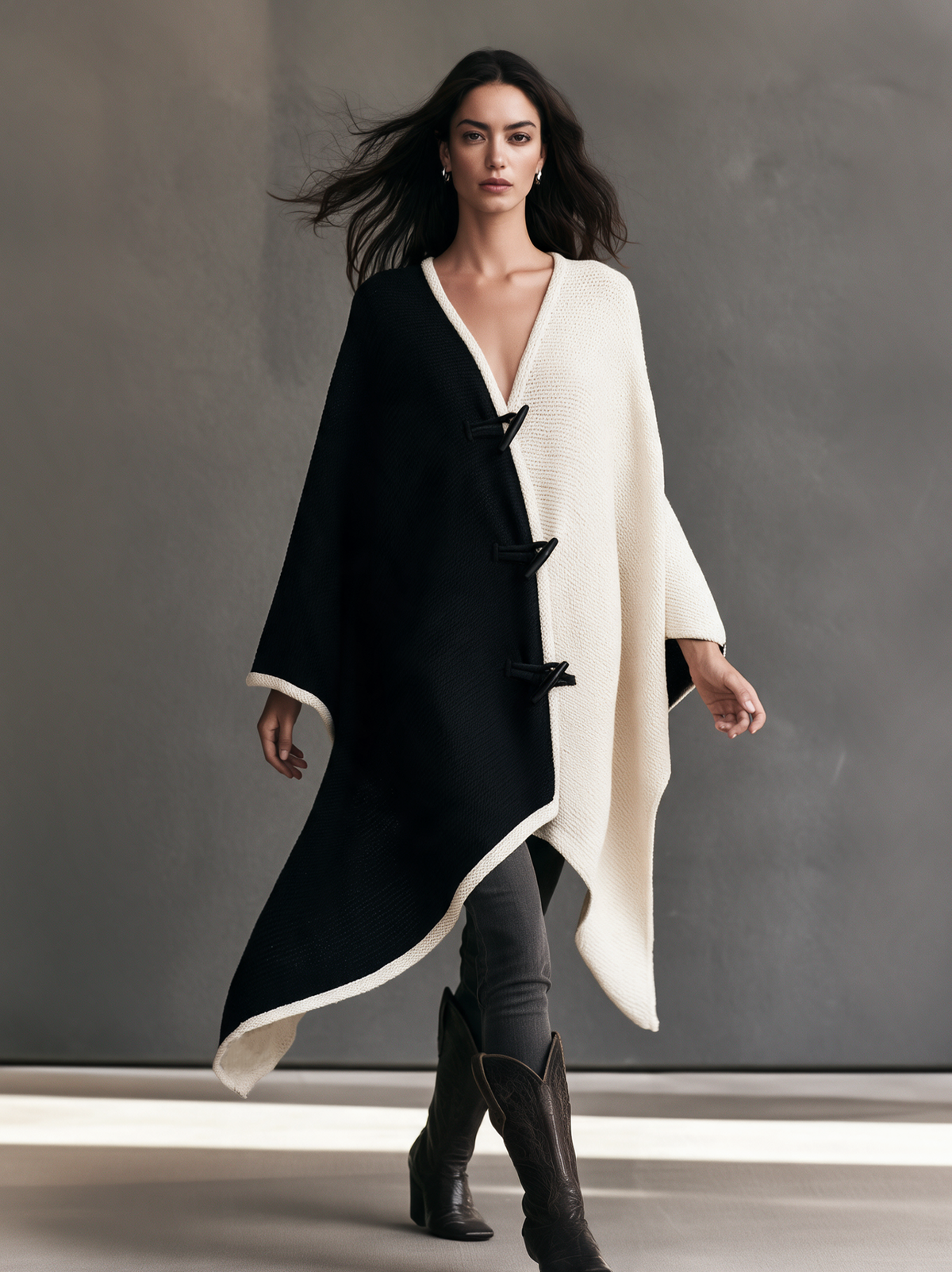 Mariangela — Cardigan color block in maglia