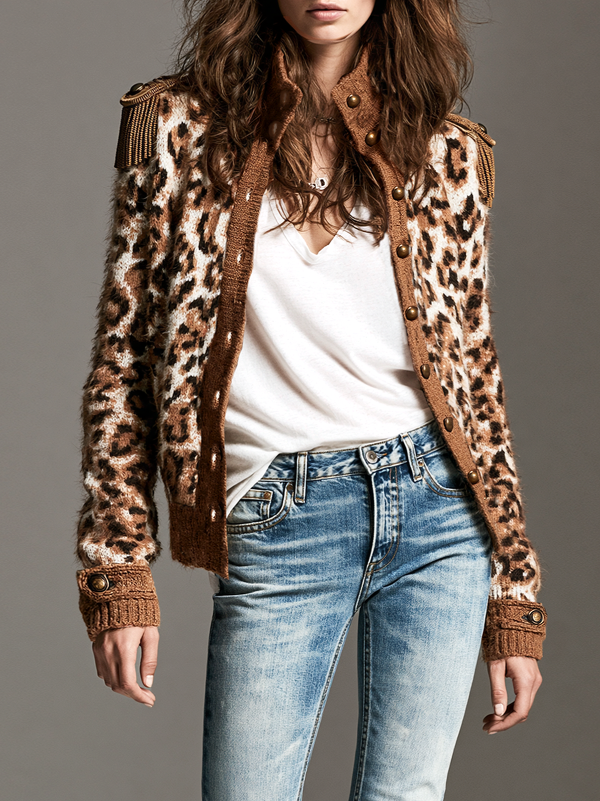 Rufina — Cardigan in jacquard