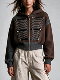 Secondina — Giacca in maglia con cappuccio