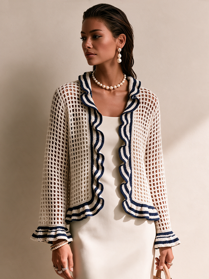 Pellegrina — Cardigan a righe