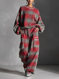 Carlotta — Completo due pezzi in cotone color block