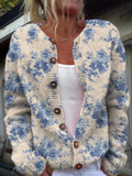 Daysie — Cardigan in maglia vintage