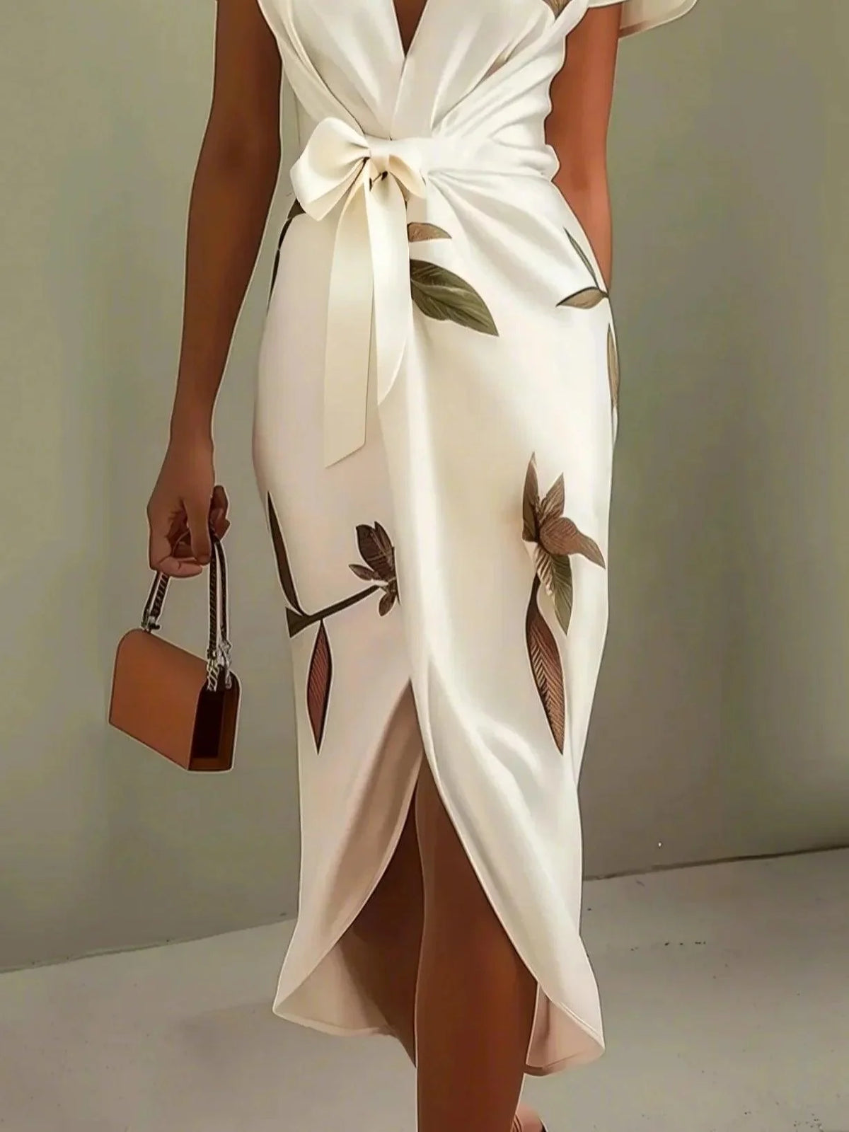 Rossana — Abito midi in raso