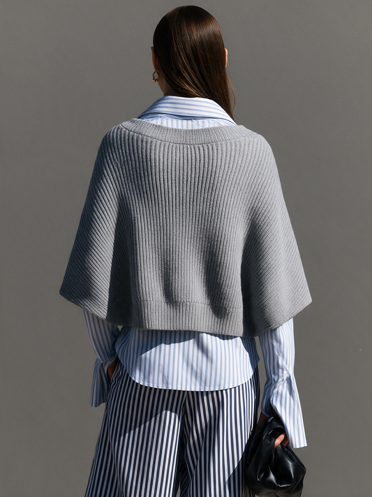 Immacolata — Cardigan lungo in maglia