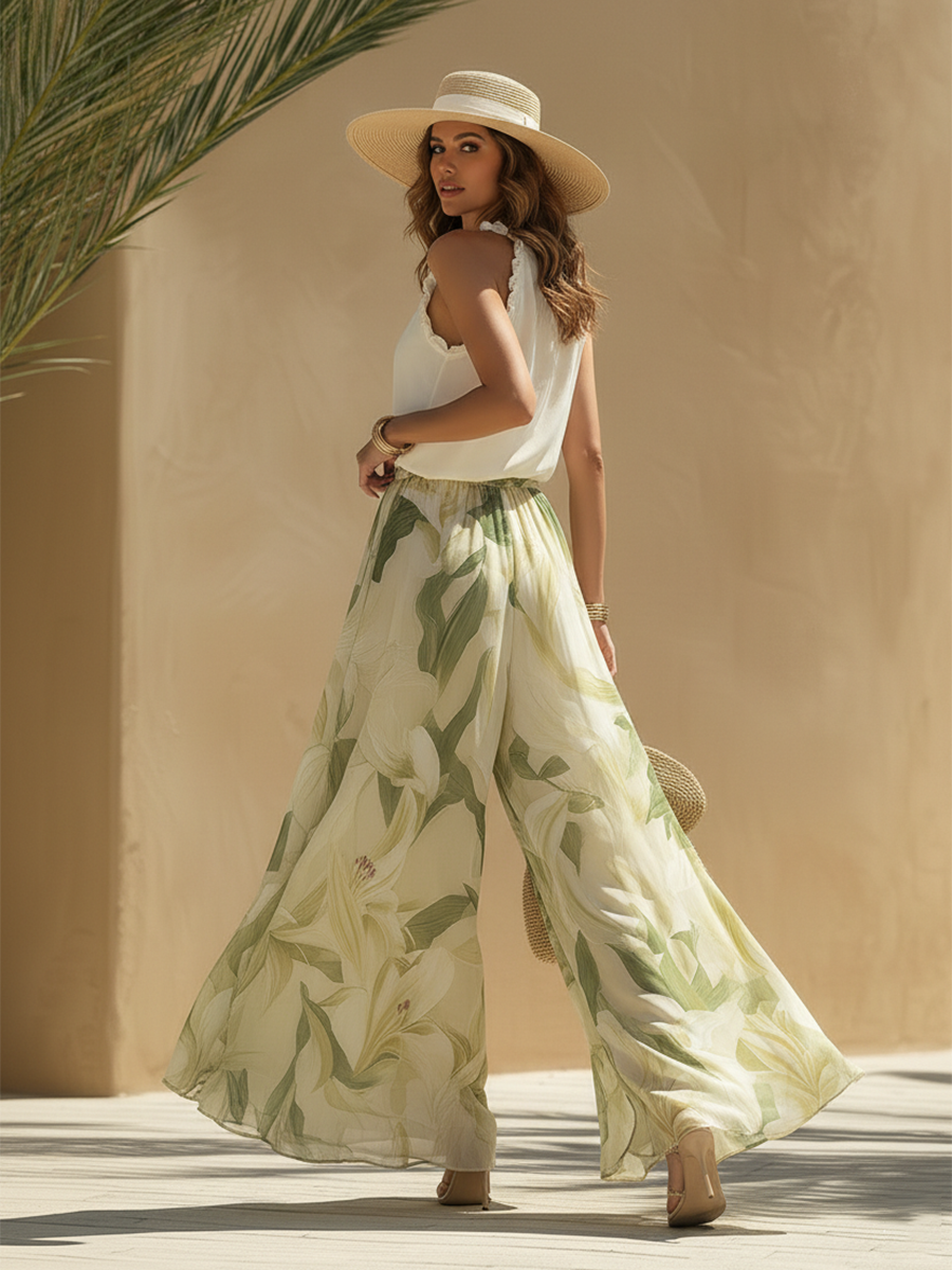 Liliana — Completo leggero a fiori