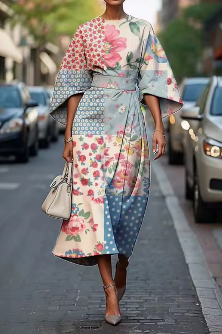 Marcellina — Abito elegante a fiori
