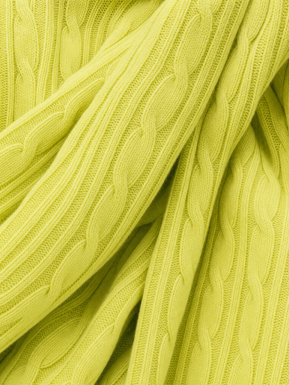 Liana — Abito midi in maglia con collo polo