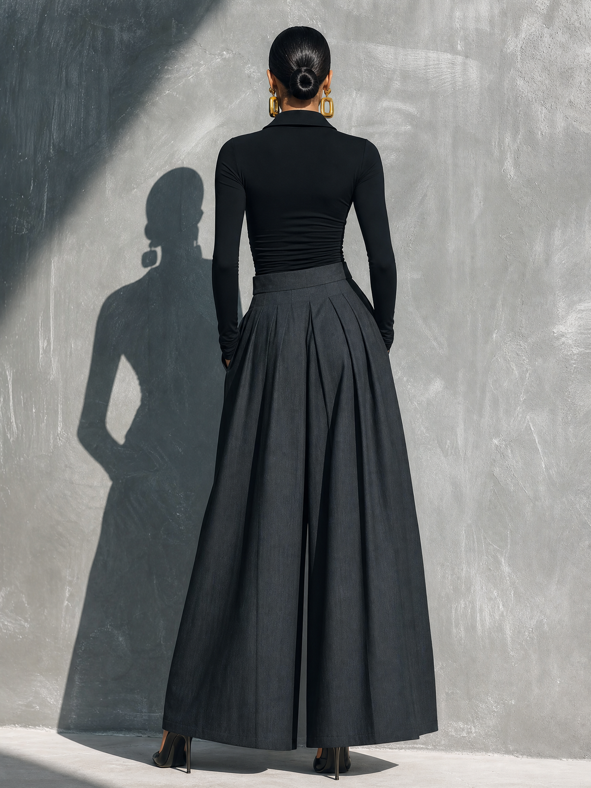 Federica — Completo due pezzi in maglia elasticizzata