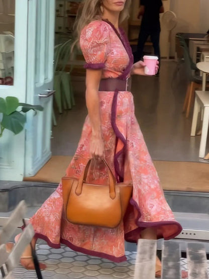 Ofelia — Abito lungo a fiori