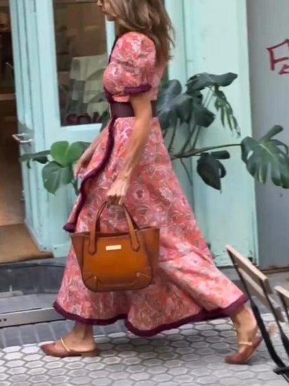 Ofelia — Abito lungo a fiori