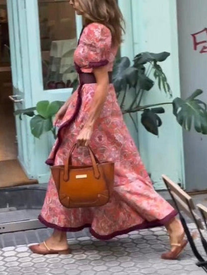 Ofelia — Abito lungo a fiori