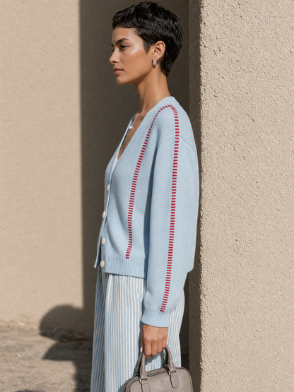 Aureliana — Cardigan con scollo a V