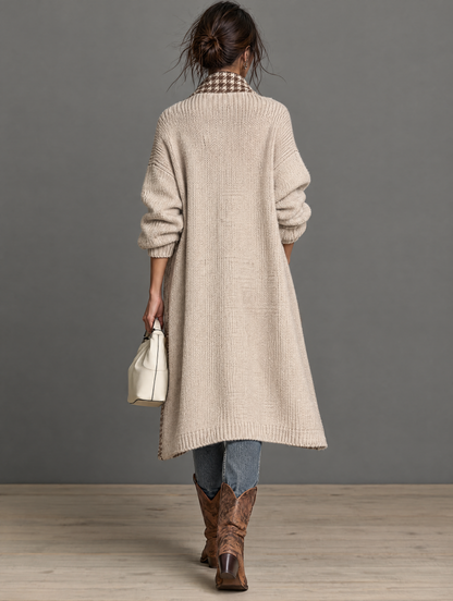 Melinda — Cardigan con revers